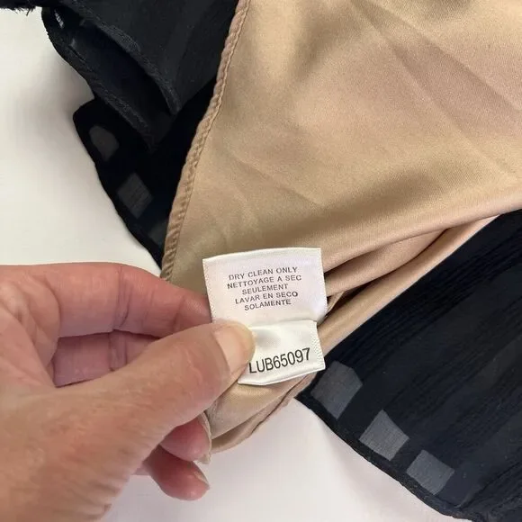 BCBGMaxazria Y2K Silk Maxi Dress size 6P Babydoll Evening Gown Fairy Whimsigoth - Picture 12 of 12